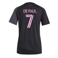 Stroje piłkarskie Inter Miami Rodrigo De Paul #7 Koszulka Wyjazdowej dla damskie 2025-26 Krótki Rękaw